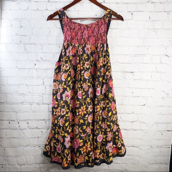 FREE PEOPLE Oh Baby Floral Mini Dress Women's XS - Picture 2 of 5